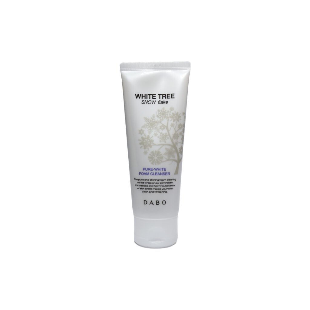 Dabo White Tree Saow Flake Pure White Foam Cleanser 150 ml face cleanser or face wash price in Bangladesh at Kbazar