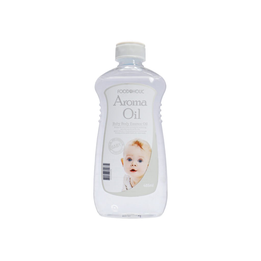 Foodaholic Aroma Oil Baby Body Essence Oil 465ml - Kbazar - Korean Cosmetics Store