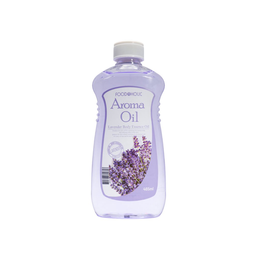 Foodaholic Aroma Oil Lavender Body Essence Oil 465ml - Kbazar - Korean Cosmetics Store
