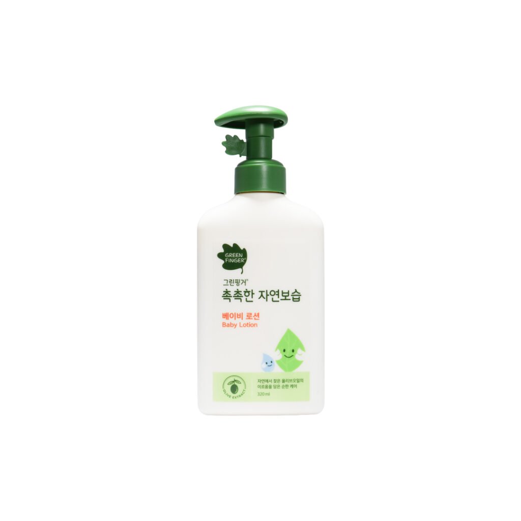 Green Finger Chokchok Natural Moisturizing Baby Lotion 320 ml - Kbazar Korean Cosmetics Store