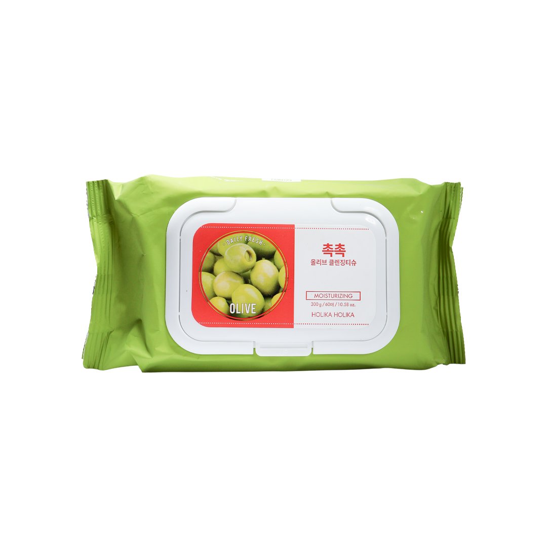 Holika Holika Daily Fresh Olive Cleansing Tissue 300 g Price in Bangladesh | Kbazar