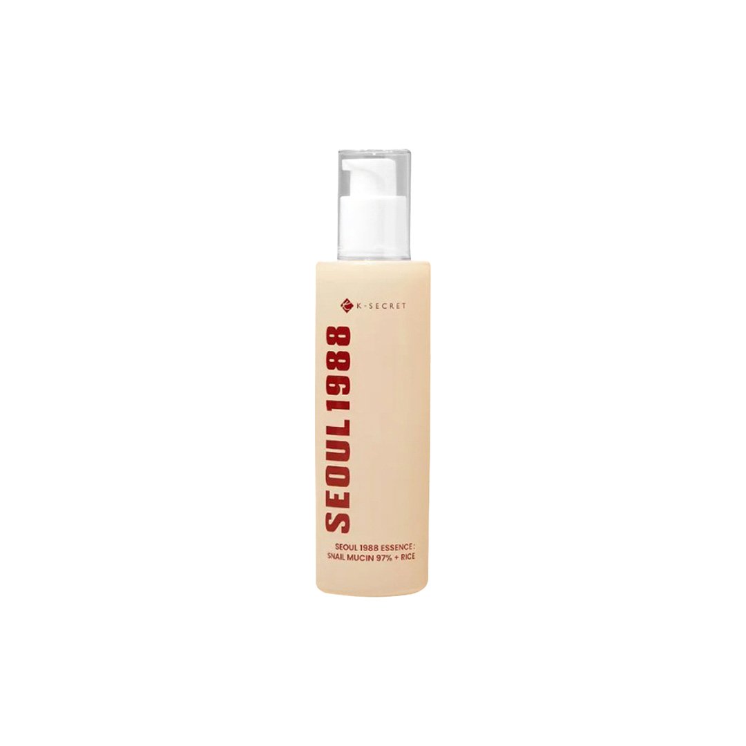 K-Secret Seoul 1988 Essence: Snail Mucin 97% + Rice 100 ml - Kbazar - Korean Cosmetics Store