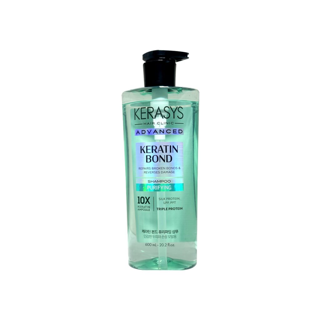 Kerasys Advanced Keratin Bond Purifying Shampoo 600 ml - Kbazar - Korean Cosmetics Store