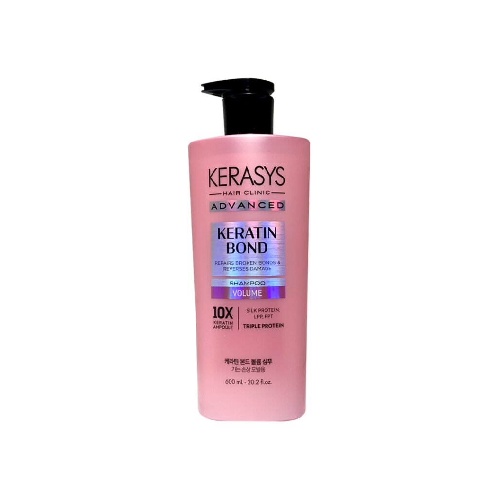 Kerasys Advanced Keratin Bond Volume Shampoo 600 ml - Kbazar - Korean Cosmetics Store