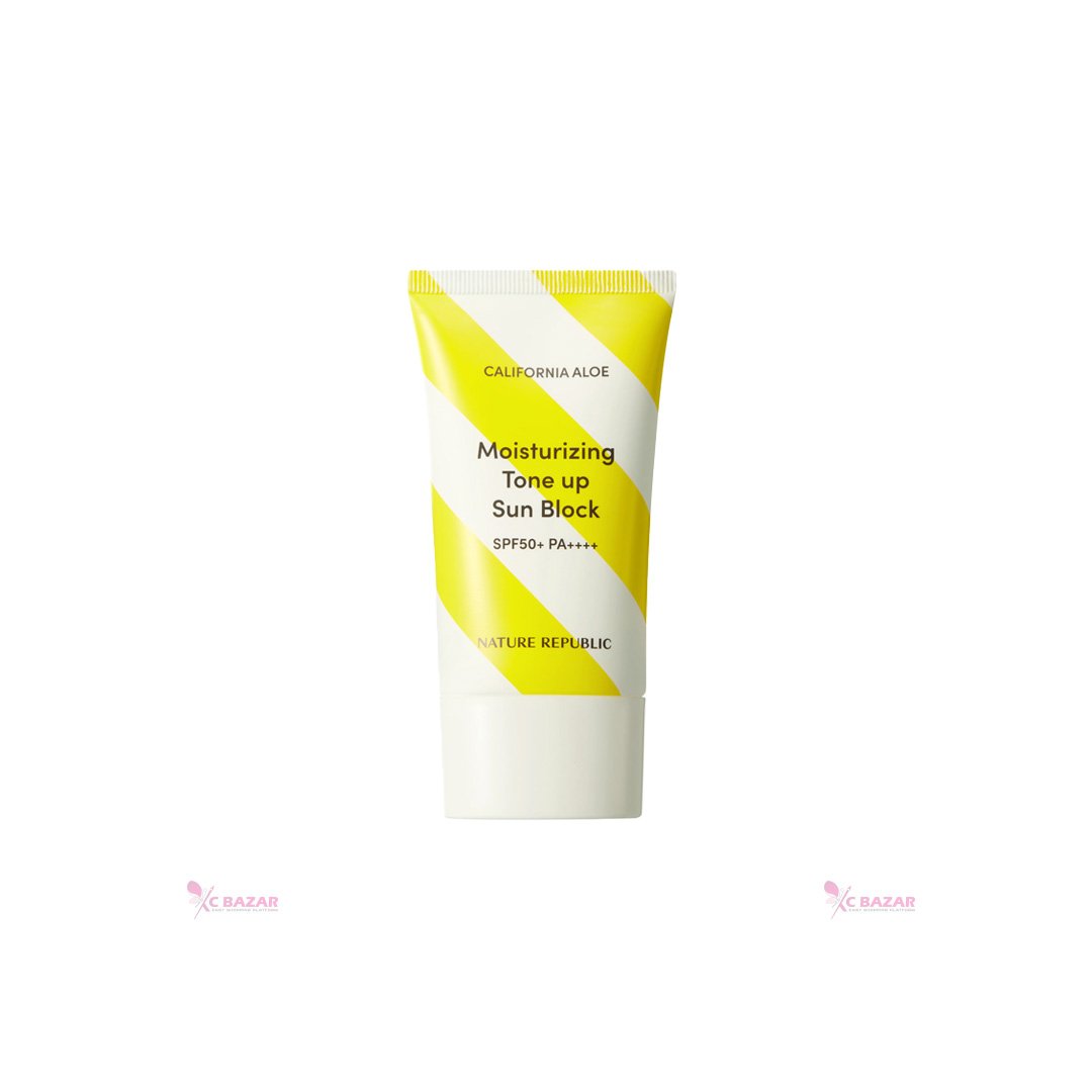 Nature Republic California Aloe Moisturizing Tone Up Sun Block SPF50+ PA++++ 57 ml Price in Bangladesh | Kbazar