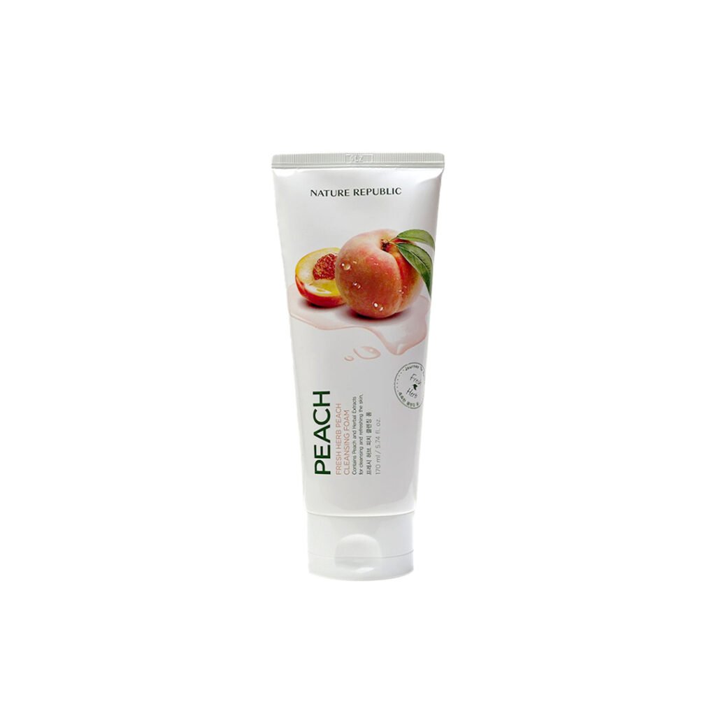 Nature Republic Fresh Herb Cleansing Foam 170 ml – PEACH Price in Bangladesh | Kbazar