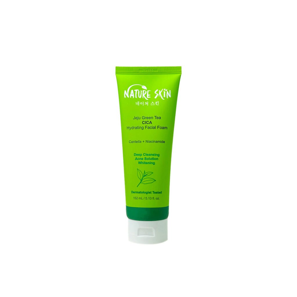 Nature Skin Jeju Green Tea CICA Hydrating Facial Foam 152 mL Price in Bangladesh | Kbazar