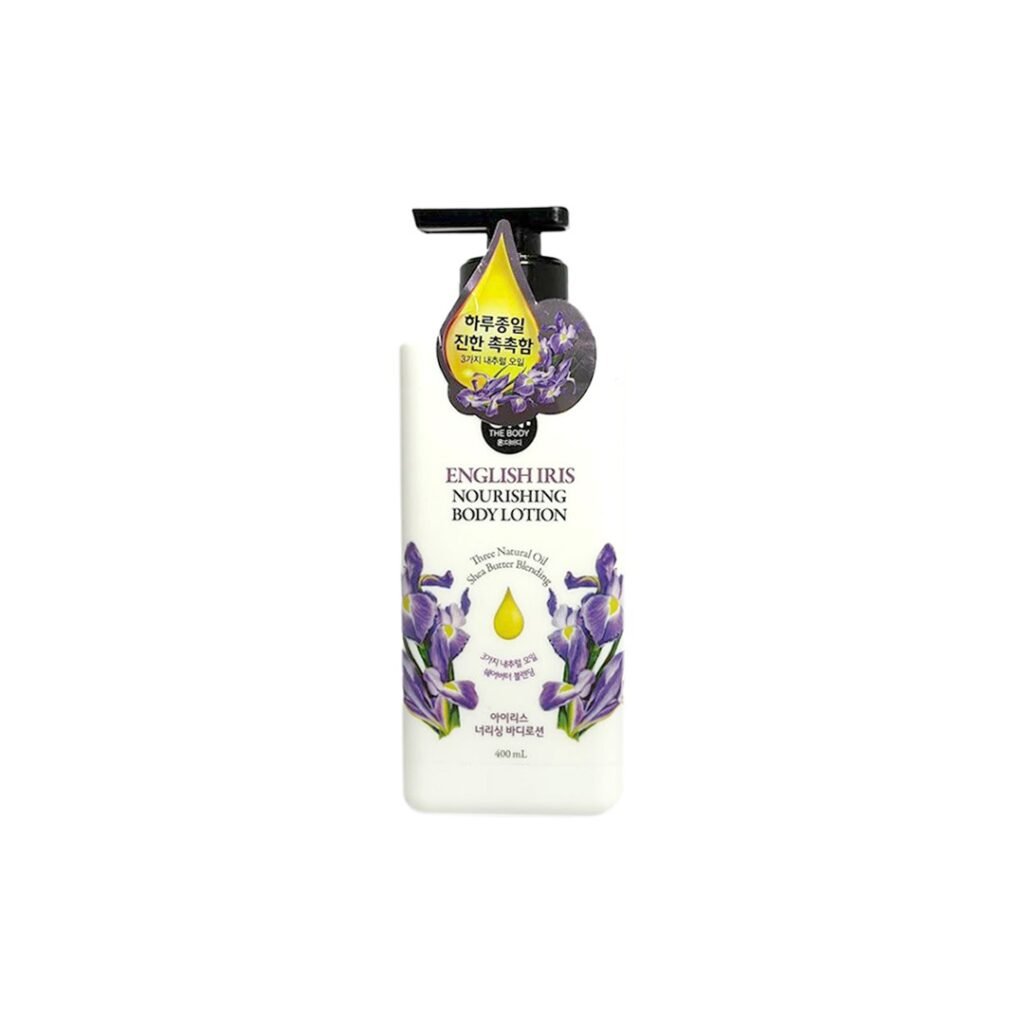 On the body English Iris Nourishing Body Lotion 400 ml – English Iris - Kbazar - Korean Cosmetics Store