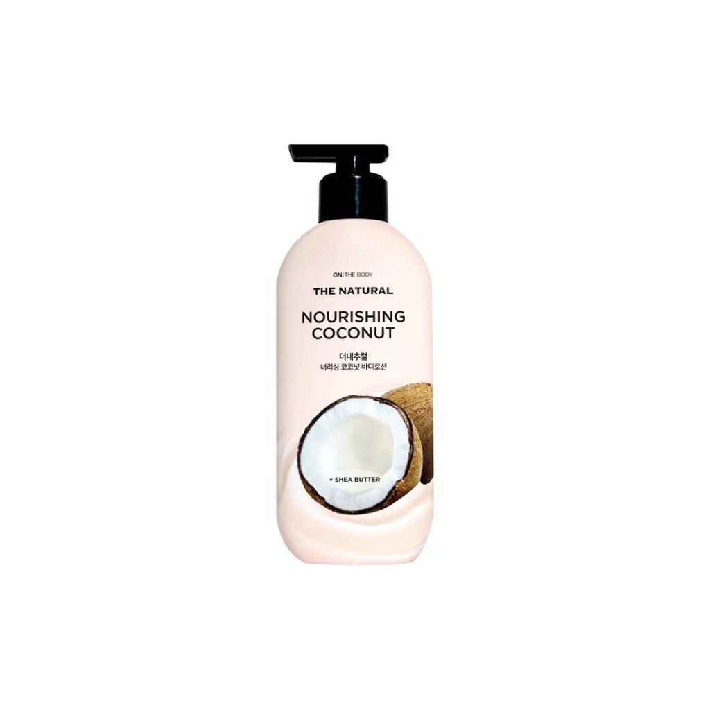 On the body The Natural Nourishing Coconut Body Lotion 400 ml - Kbazar - Korean Cosmetics Store
