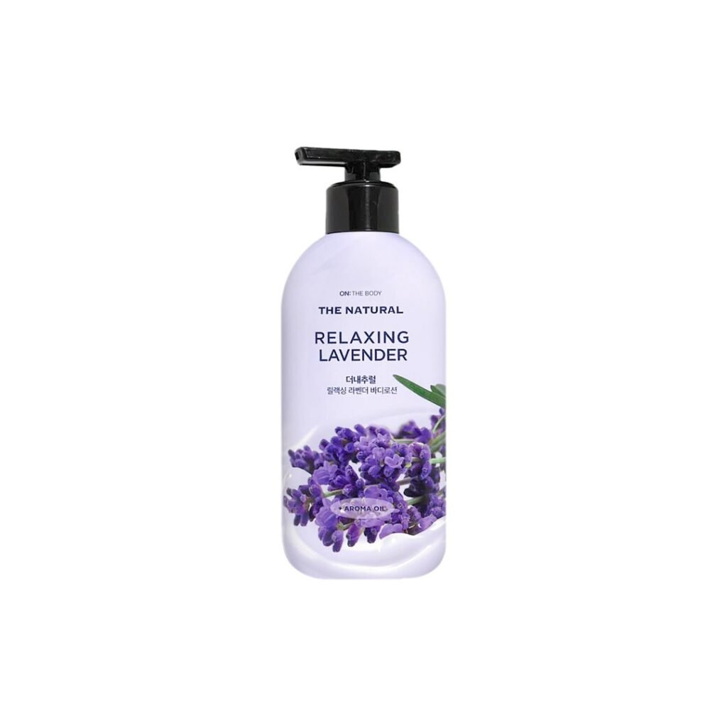On the body The Natural Relaxing Lavender Body Lotion 400 ml - Kbazar - Korean Cosmetics Store