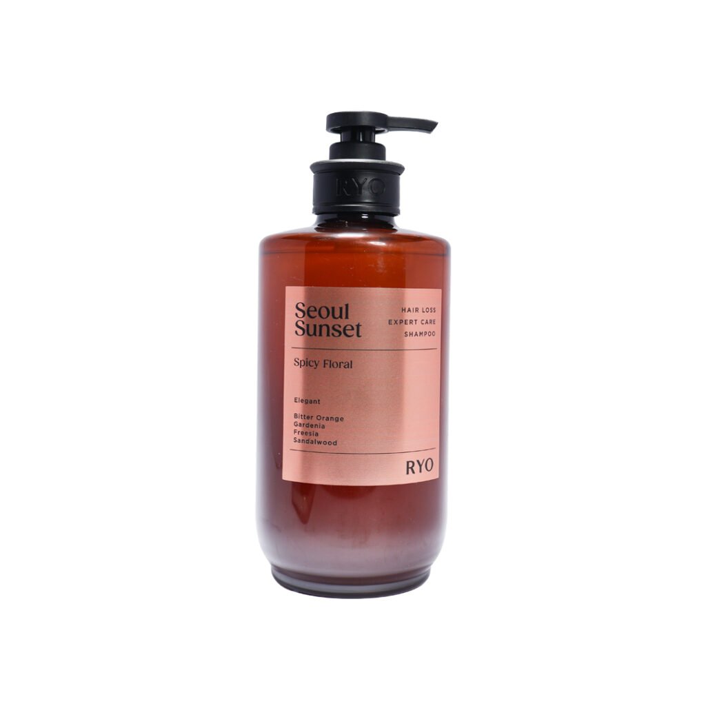 RYO Seoul Sunset Hair Loss Expert Care Shampoo (Spicy Flora) 585 ml - Kbazar - Korean Cosmetics Store