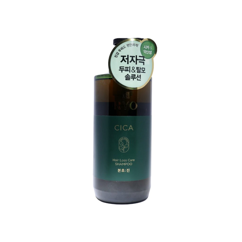 Ryo Cica Hair Loss Care Shampoo 543 ml - Kbazar - Korean Cosmetics Store