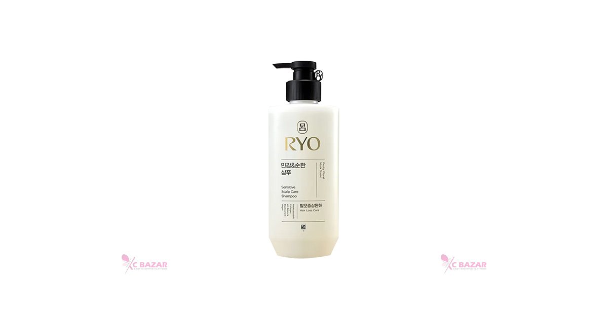 Ryo Sensitive Scalp Care Shampoo - Fruity Floral Musk Scent - Kbazar Korean Cosmetics Store