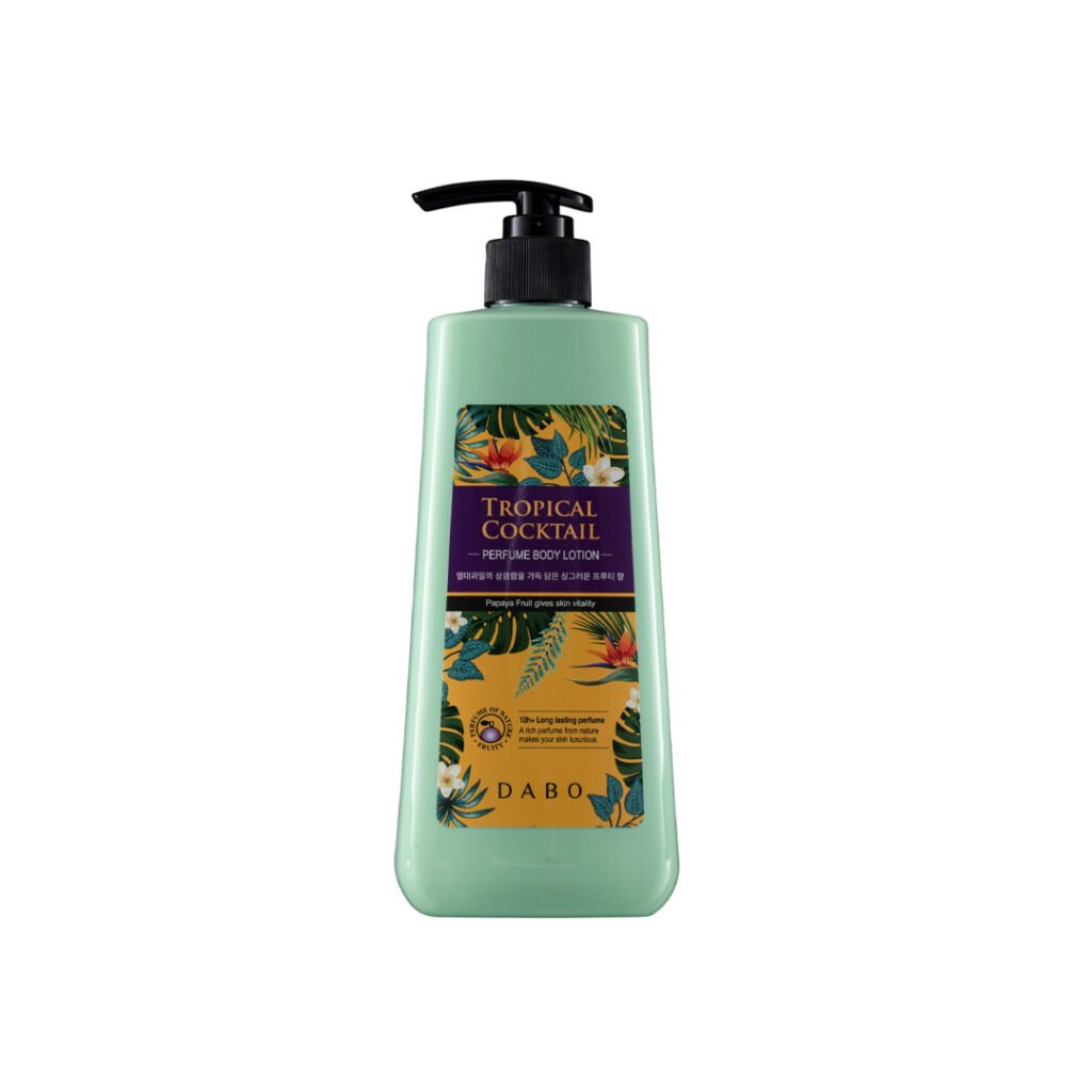 Dabo Tropical Cocktail Perfume Body Lotion 500ml - Kbazar - Korean Cosmetics Store