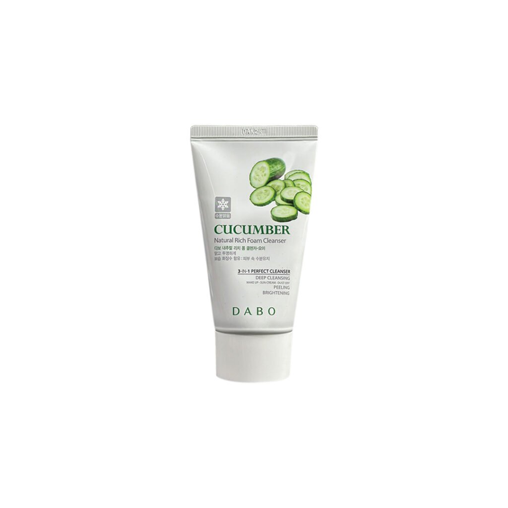 Dabo Natural Rich Foam Cleanser Cucumber 60ml Price in Bangladesh | Kbazar