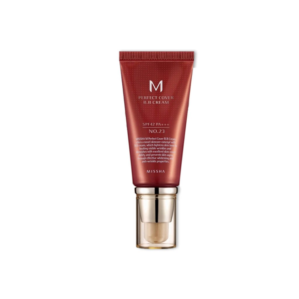MISSHA M Perfect Cover BB Cream SPF42 PA+++ 20ml – No-23 - Kbazar Korean Cosmetics Store
