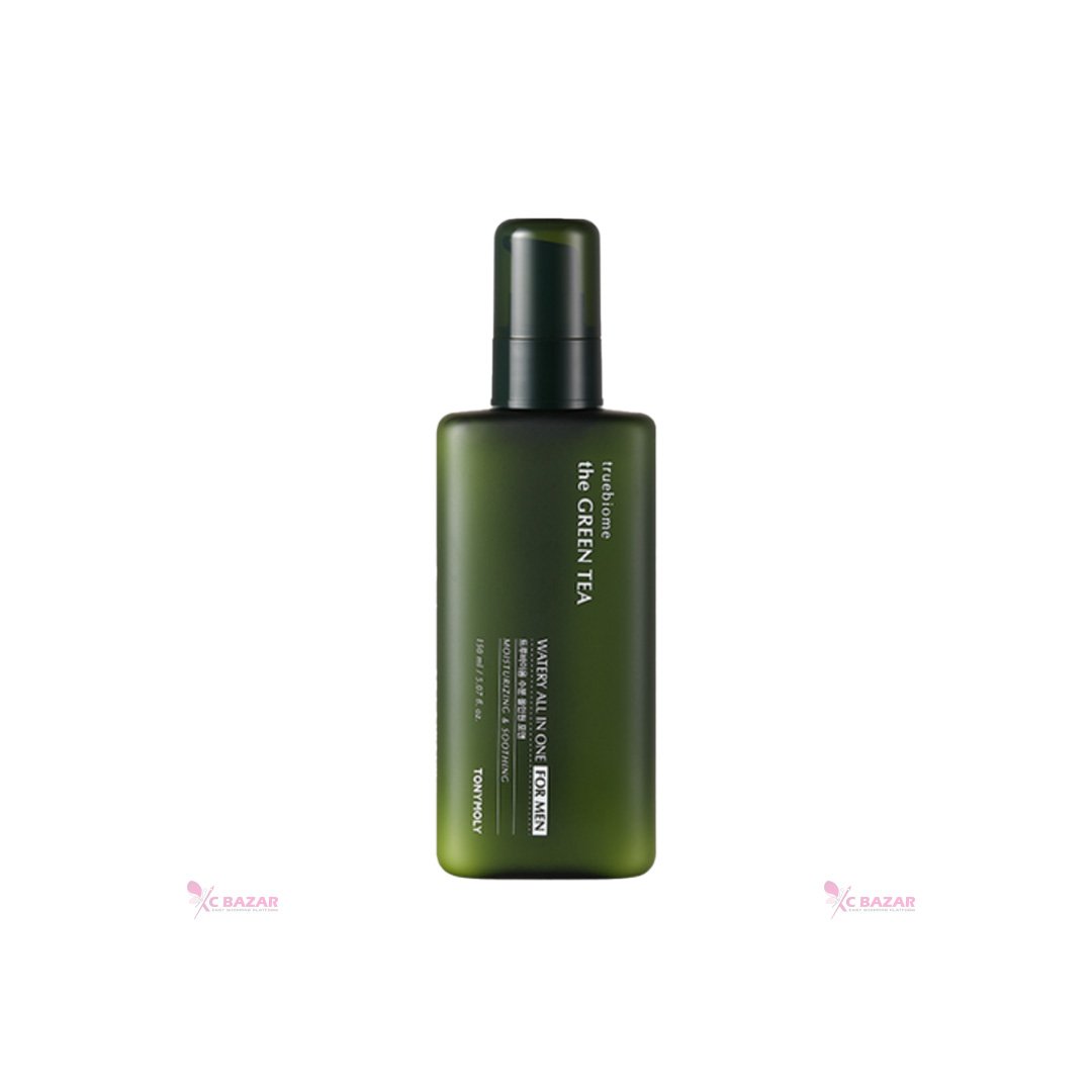 Tonymoly The Green Tea Truebiome Watery All In One For Men 150 ml Ship Price in Bangladesh | Kbazar