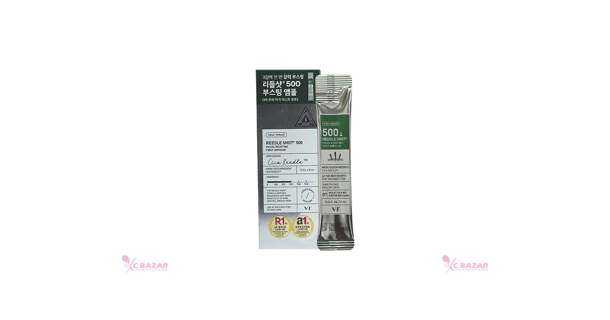 VT-COSMETICS Reedle Shot 500 Facial Boosting First Ampoule (8 pcs Pack) 2*8=16 ml Price in Bangladesh | Kbazar