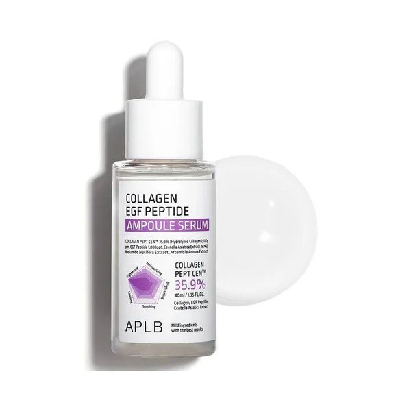 APLB Collagen EGF Peptide Ampoule Serum 40ml - Kbazar Korean Cosmetics Store