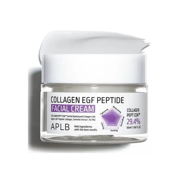 APLB Collagen EGF Peptide Facial Cream 55ml - Kbazar Korean Cosmetics Store
