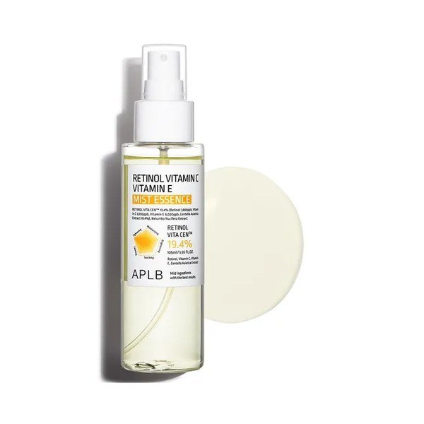 APLB Retinol Vitamin C Vitamin E Mist Essence 105ml - Kbazar Korean Cosmetics Store