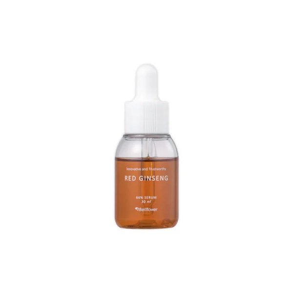 Bellflower Red Ginseng 66% Serum 30ml - Kbazar - Korean Cosmetics Store
