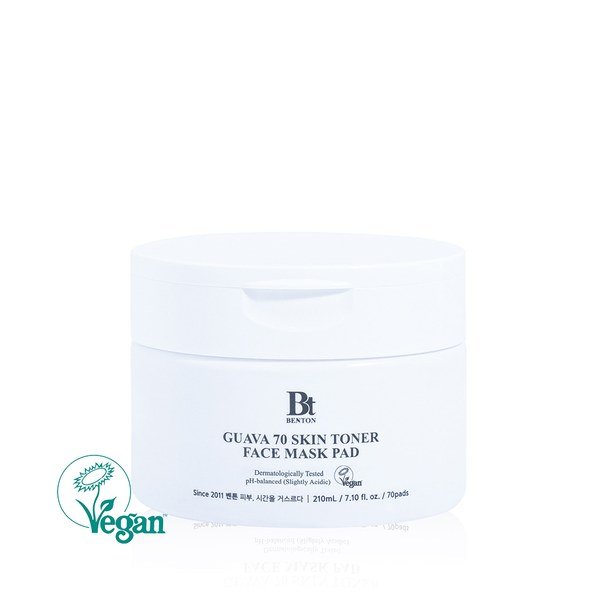 BENTON Guava 70 Skin Toner Face Mask Pad 210ml (70pads) toner, face mist or essence price in Bangladesh at Kbazar