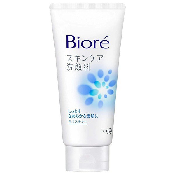 Biore Skin Care Facial Wash Moisture For Moist & Smooth Skin 130g - Kbazar Korean Cosmetics Store