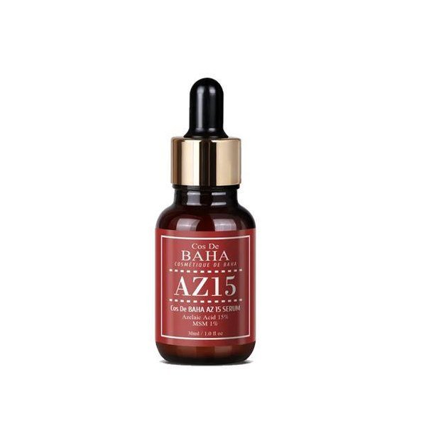 Cos De baha Azelaic Acid 15% MSM 1% (AZ15) Serum 30ml - Kbazar Korean Cosmetics Store