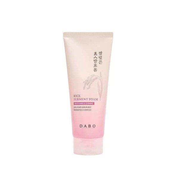Dabo Rice Ferment Foam Cleanser Whitening & Shining 100ml - Kbazar - Korean Cosmetics Store
