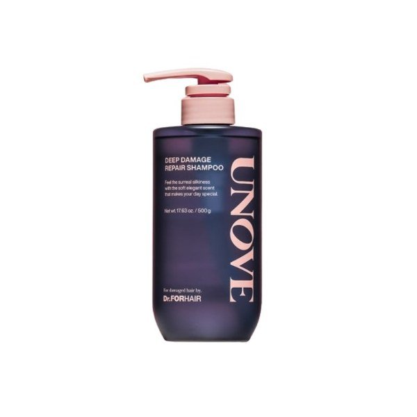 Dr.ForHair UNOVE DEEP DAMAGE REPAIR SHAMPOO 500ml - Kbazar - Korean Cosmetics Store
