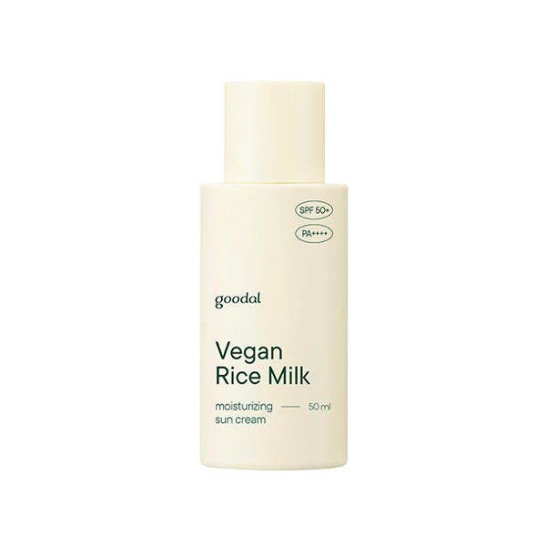 Goodal Vegan Rice Milk Moisturizing Sun Cream 50ml - Kbazar Korean Cosmetics Store