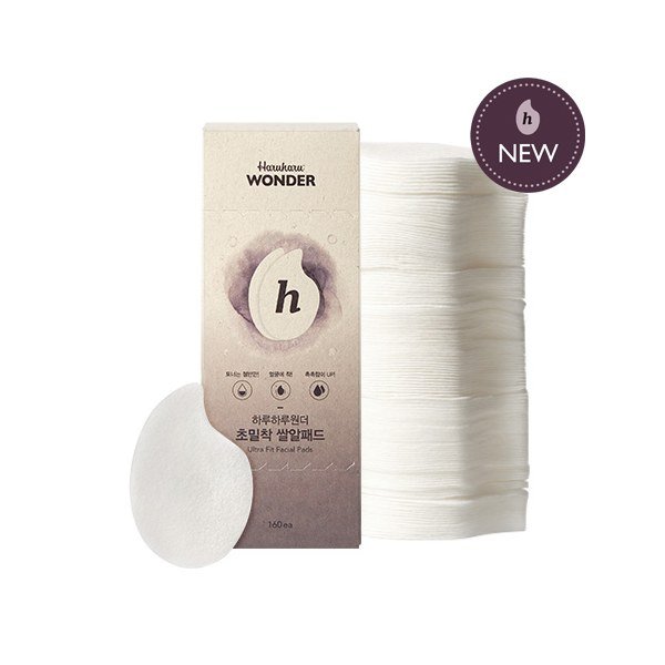 HaruHaru Wonder Ultra Fit Facial Pads (160ea) - Kbazar - Korean Cosmetics Store