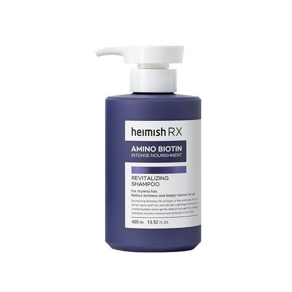 Heimish RX Amino Biotin Revitalizing Shampoo 400ml - Kbazar Korean Cosmetics Store
