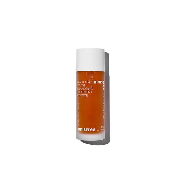 Innisfree Black Tea Youth Enhancing Treatment Essence 25ml (mini) - Kbazar Korean Cosmetics Store