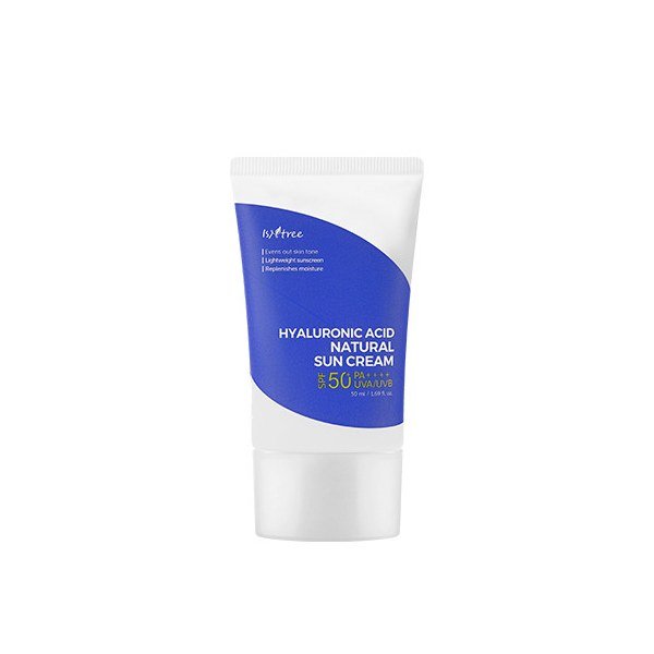 Isntree Hyaluronic Acid Natural Sun Cream 50ml - Kbazar - Korean Cosmetics Store