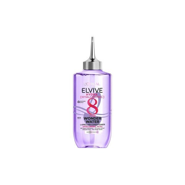 LOreal Elvive Hydra Hyaluronic 8 Sceond Wonder Water Lamellar Conditioner 200ml - Kbazar Korean Cosmetics Store