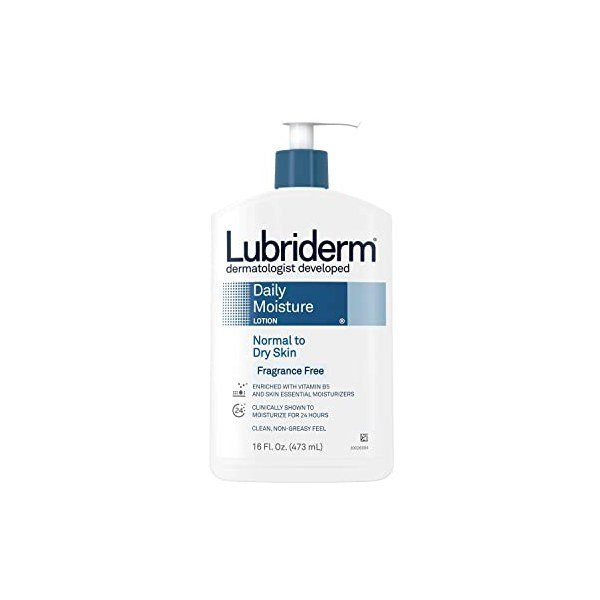 Lubriderm Daily Moisture Lotion for Normal to Dry Skin, Fragrance Free -473ml Price in Bangladesh | Kbazar