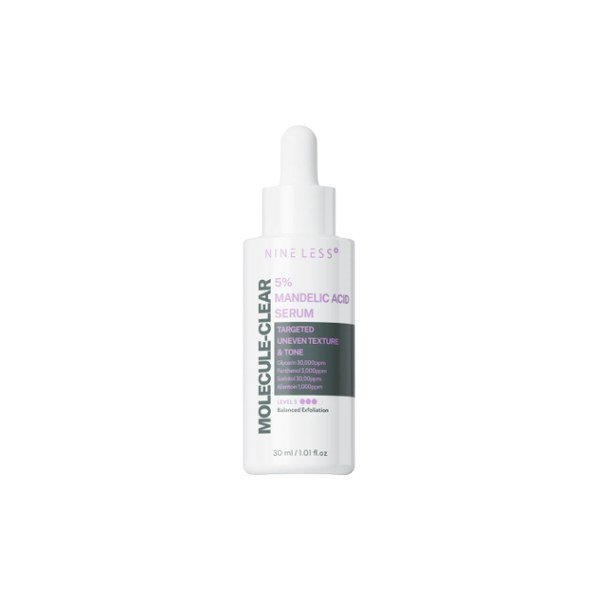 NINE LESS Molecule-Clear 5% Mandelic Acid Serum 30m - Kbazar - Korean Cosmetics Store