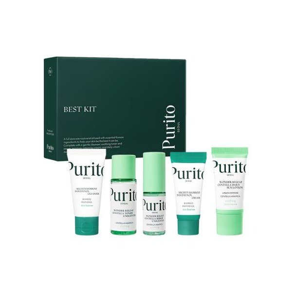 Purito Seoul Seoul Best Kit 105ml - Kbazar Korean Cosmetics Store