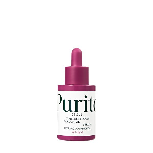 PURITO SEOUL Timeless Bloom Bakuchiol Serum 30ml - Kbazar Korean Cosmetics Store