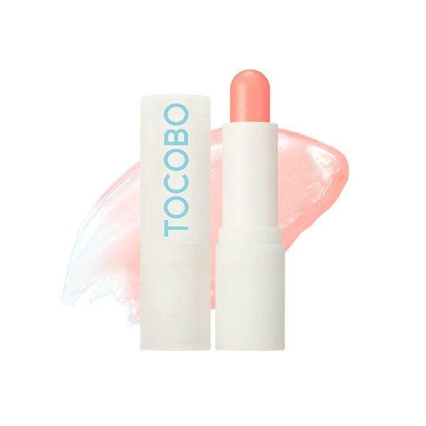 Tocobo Glow Ritual Lip Balm 001 Coral Water 3.5g - Kbazar Korean Cosmetics Store