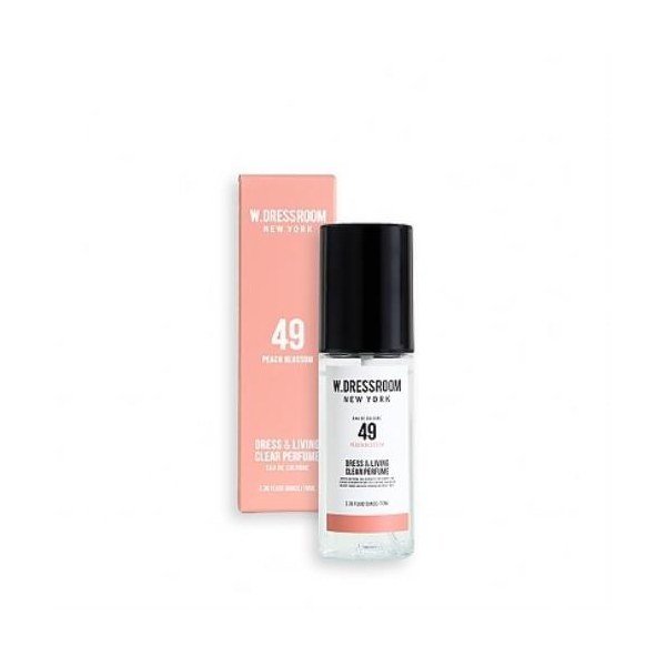 W.DRESSROOM Dress & Living Clear Perfume No.49 Peach Blossom 70ml - Kbazar - Korean Cosmetics Store