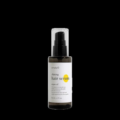 simplyO Shining Hair Serum (Argan oil) 80ml - Kbazar - Korean Cosmetics Store