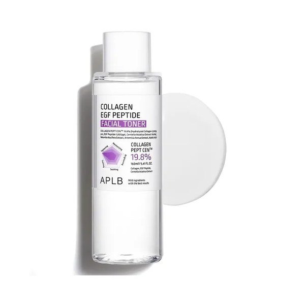APLB Collagen EGF Peptide Facial Toner 160ml - Kbazar - Korean Cosmetics Store