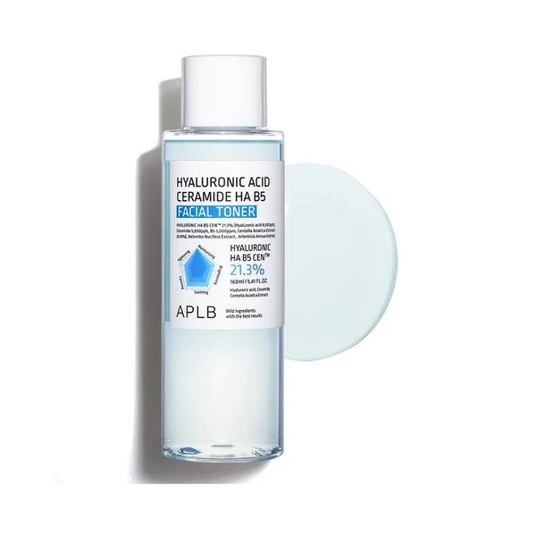 APLB Hyaluronic Acid Ceramide HA B5 Facial Toner 160ml - Kbazar - Korean Cosmetics Store