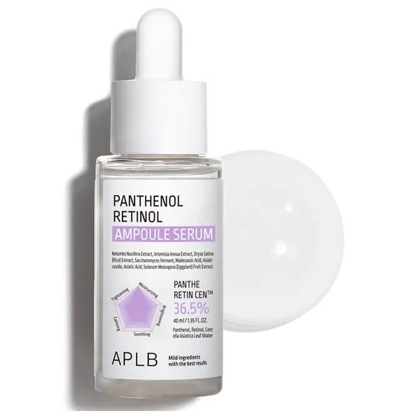 APLB Panthenol Retinol Ampoule Serum 40ml - Kbazar - Korean Cosmetics Store