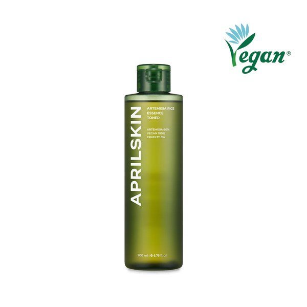 APRIL SKIN Artemisia Rice Essence Toner 200ml - Kbazar - Korean Cosmetics Store