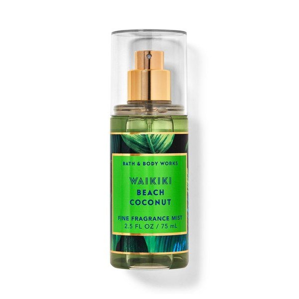 Bath and Body Works Waikiki Beach Coconut Fine Fragrance Mist 75ml - Kbazar - Korean Cosmetics Store