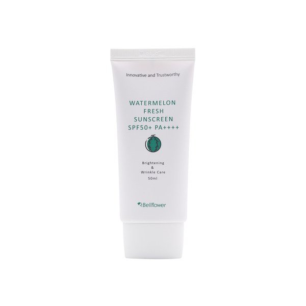 Bellflower Watermelon Fresh Sunscreen SPF50+/PA++++ 50ml - Kbazar - Korean Cosmetics Store